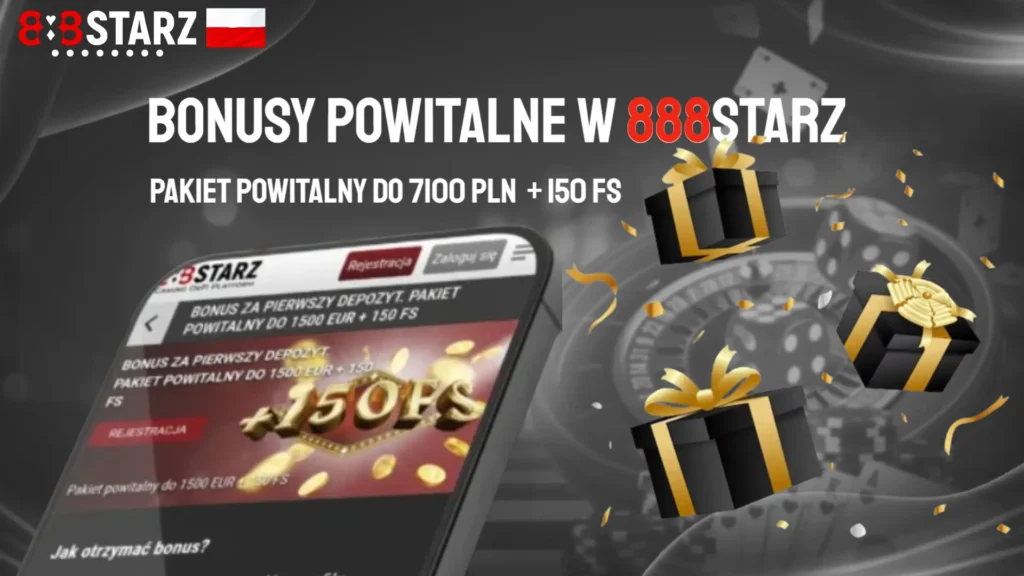 Bonusy powitalne w 888starz