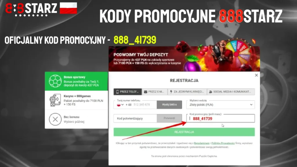 Kody promocyjne 888starz