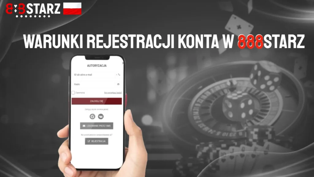 Warunki rejestracji konta w 888starz